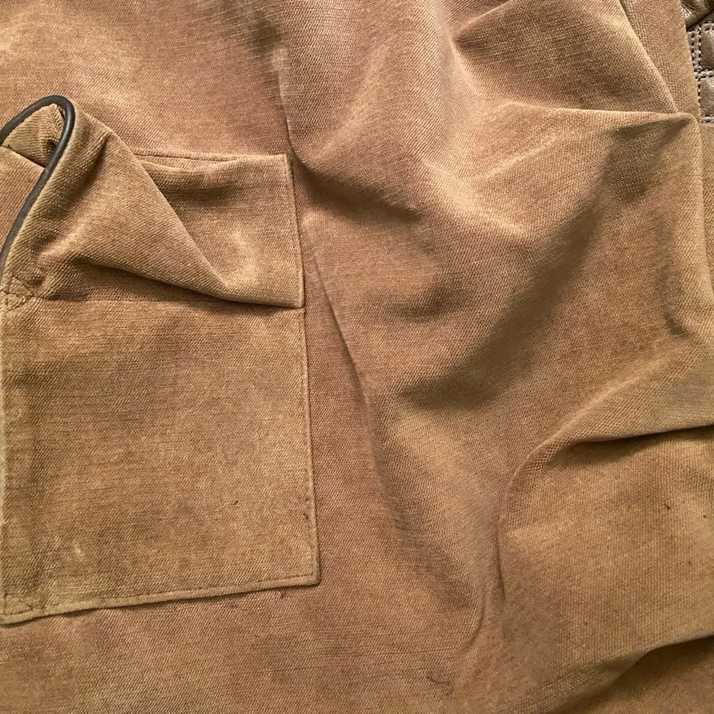 Oversized Gently used Leather Satchel.